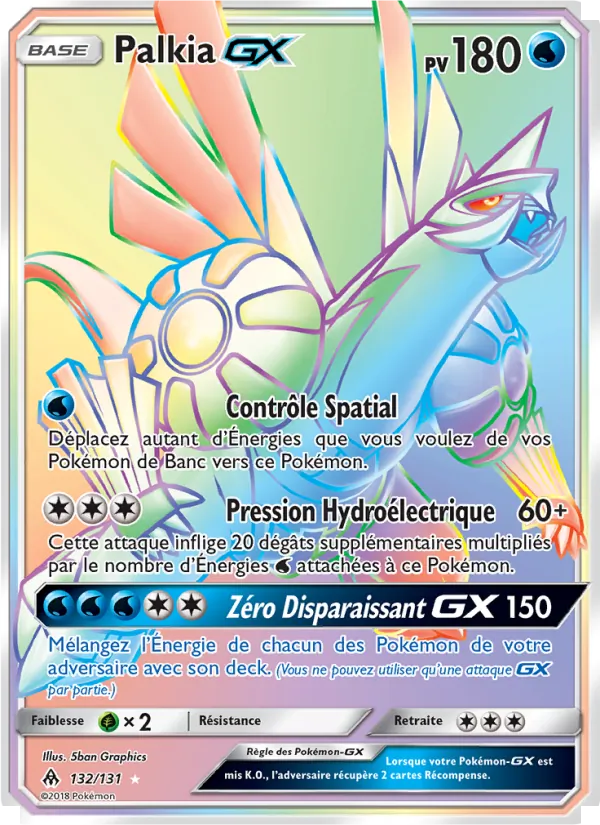 Palkia GX (Forbidden Light #132/131)