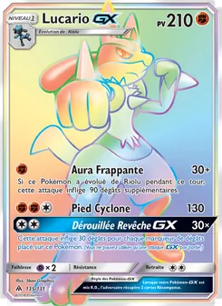 Lucario GX (Lumière Interdite #135/131)