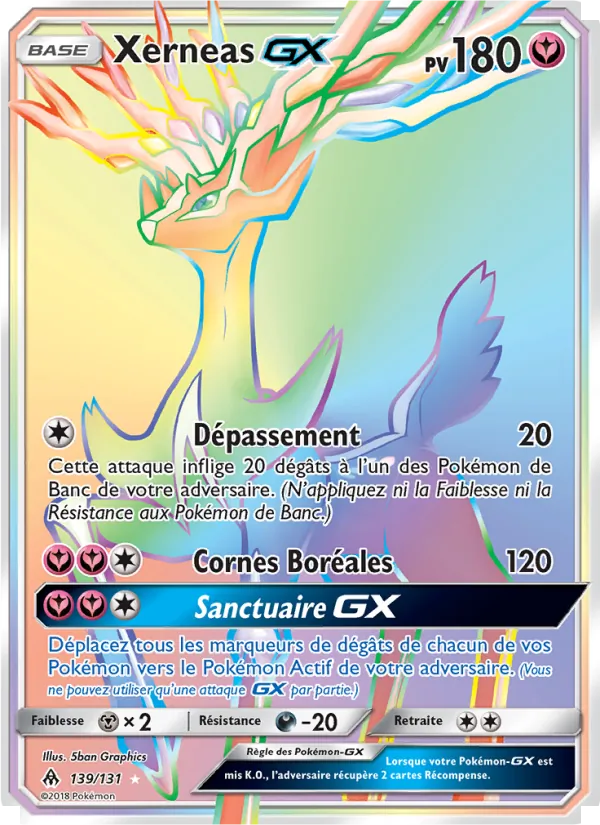 Xerneas GX (Forbidden Light #139/131)