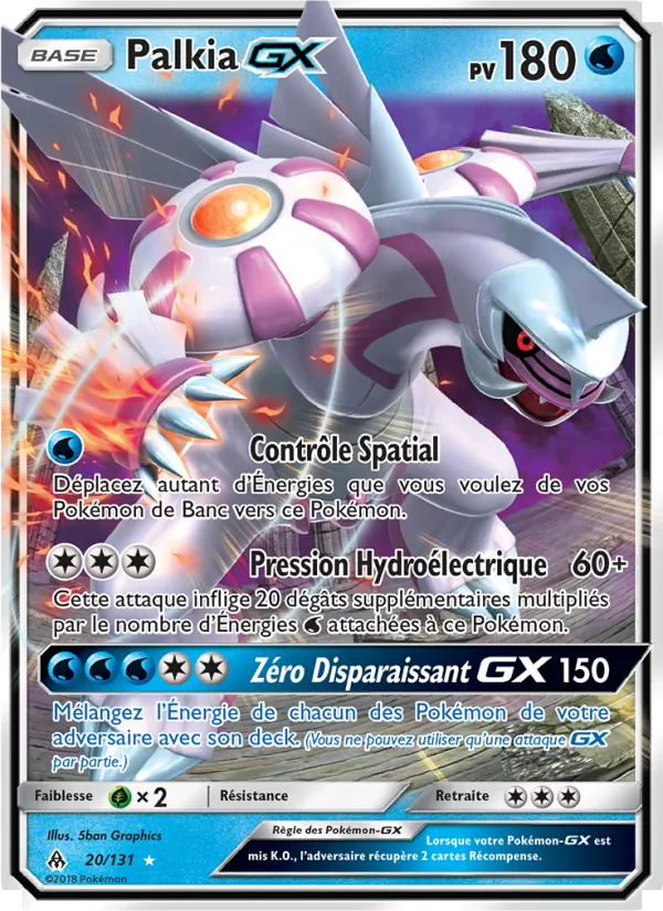 Palkia GX (Forbidden Light #20/131)
