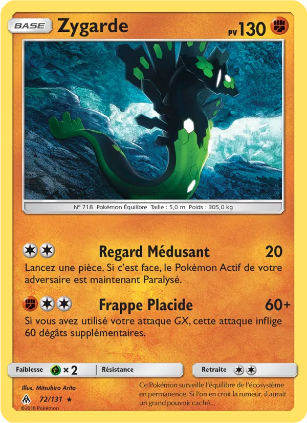 Zygarde (Lumière Interdite #72/131)