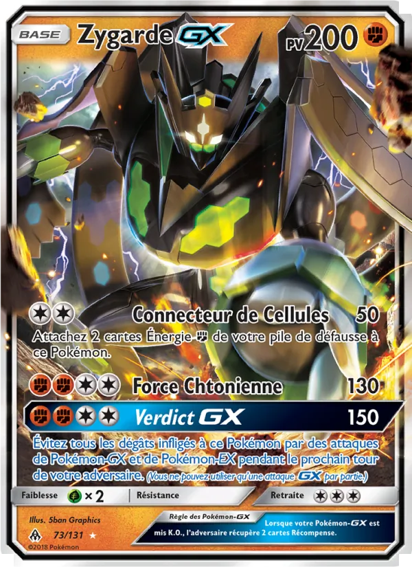 Zygarde GX (Forbidden Light #73/131)