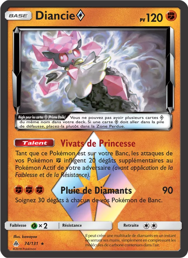 Diancie ◇ (Lumière Interdite #74/131)