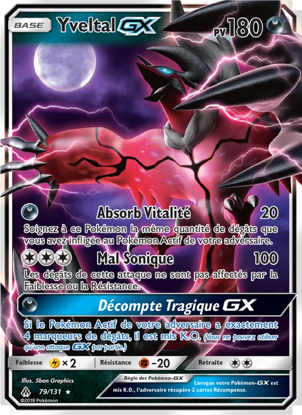 Yveltal GX (Forbidden Light #79/131)