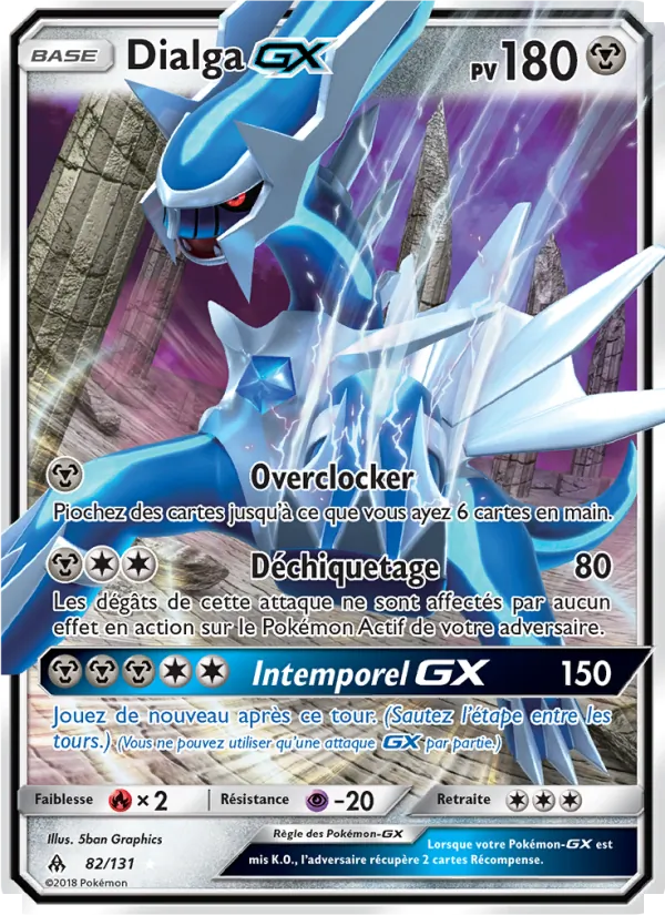 Dialga GX (Forbidden Light #82/131)