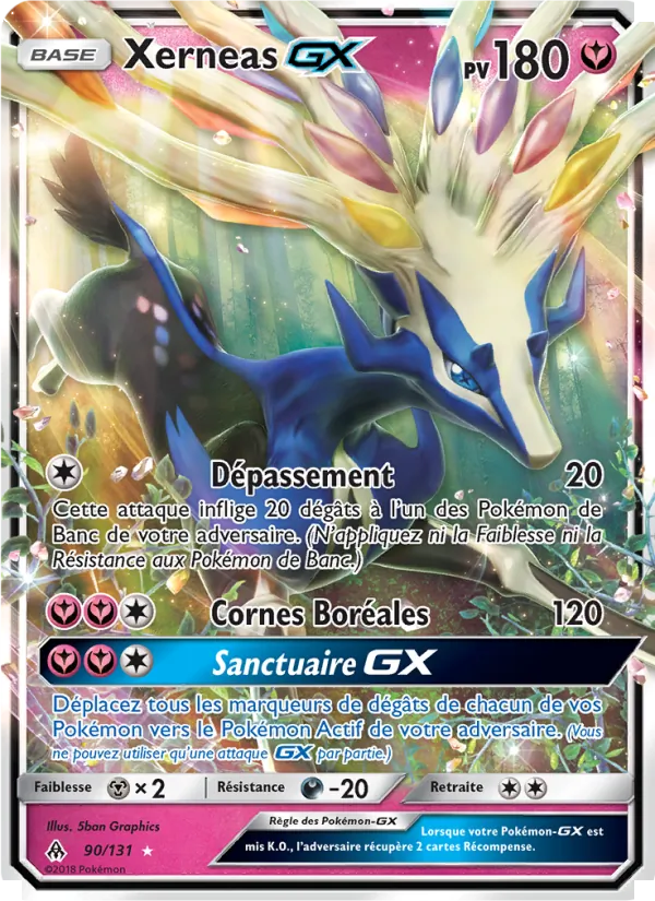 Xerneas GX (Forbidden Light #90/131)