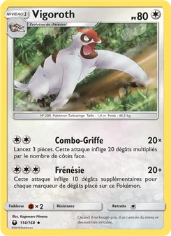 Vigoroth (Tempête Céleste #114/168)