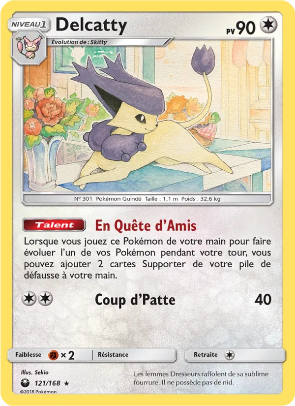 Delcatty (Tempête Céleste #121/168)