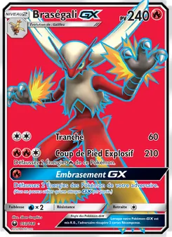 Braségali GX (Tempête Céleste #153/168)