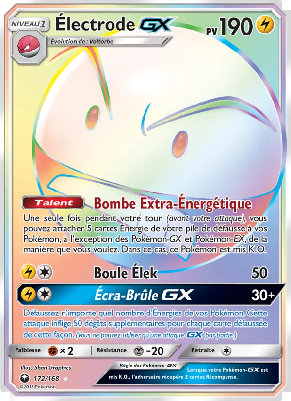 Électrode GX (Celestial Storm #172/168)