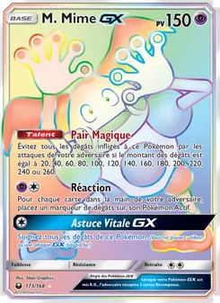 M. Mime GX (Tempête Céleste #173/168)