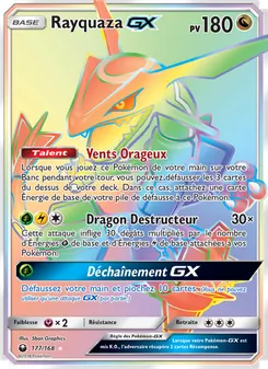 Rayquaza GX (Tempête Céleste #177/168)