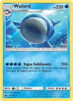 Wailord (Tempête Céleste #40/168)