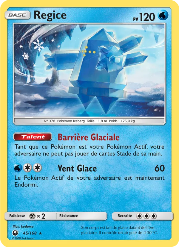 Regice (Celestial Storm #45/168)