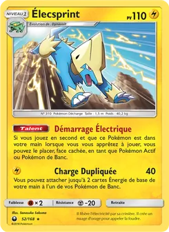Élecsprint (Tempête Céleste #52/168)