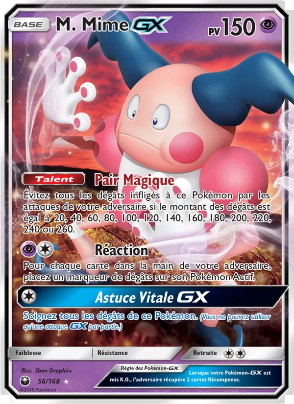 M. Mime GX (Celestial Storm #56/168)