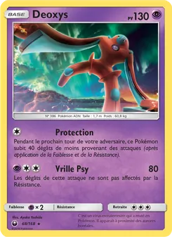 Deoxys (Tempête Céleste #68/168)