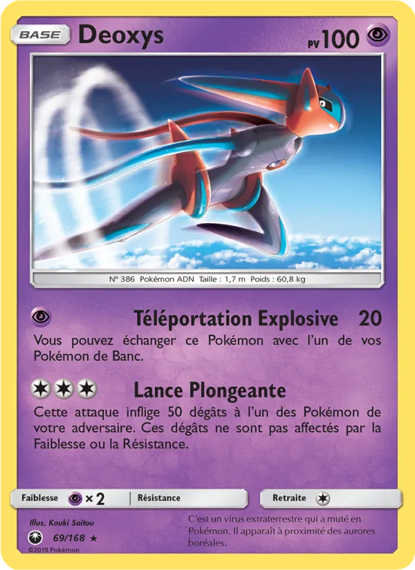 Deoxys (Tempête Céleste #69/168)