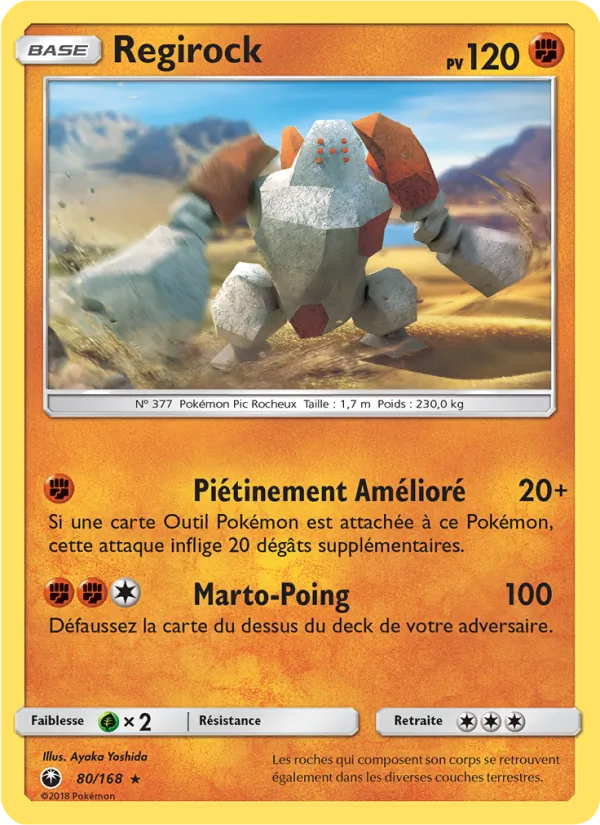 Regirock (Celestial Storm #80/168)