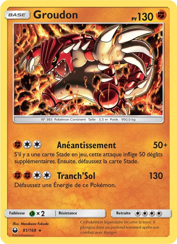 Groudon (Celestial Storm #81/168)