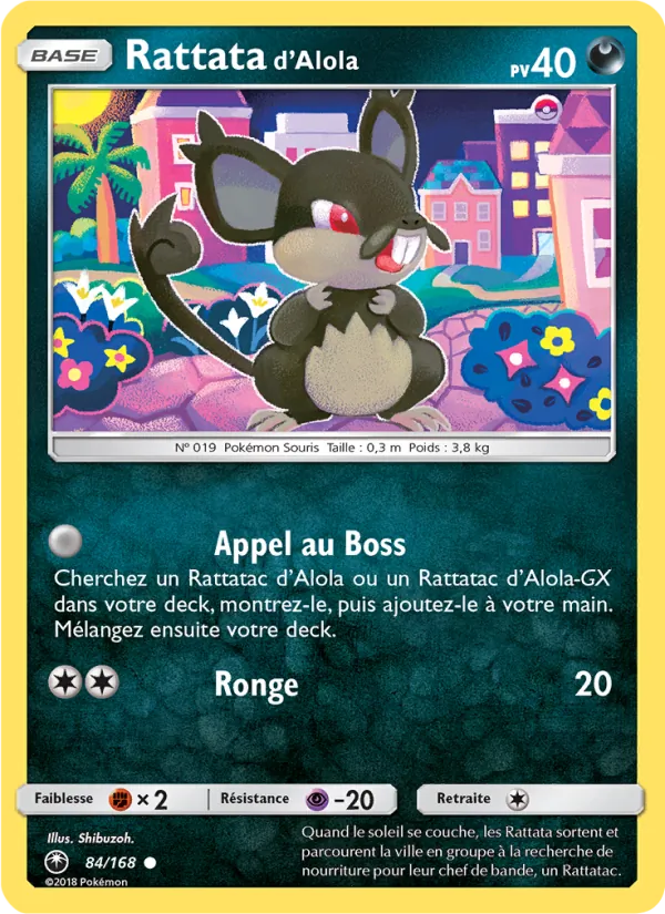 Rattata d’Alola (Tempête Céleste #84/168)