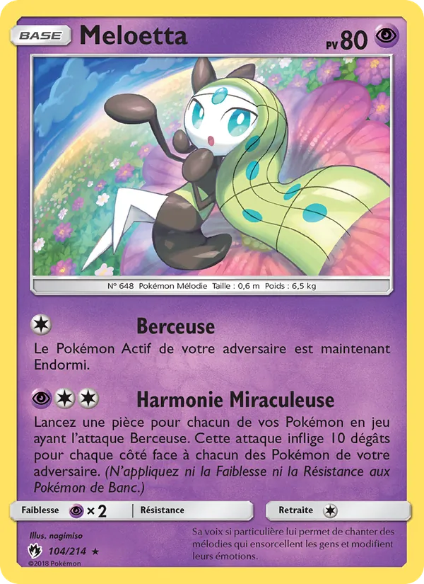 Meloetta (Lost Thunder #104/214)