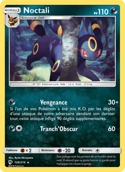 Noctali (Tonnerre Perdu #120/214)