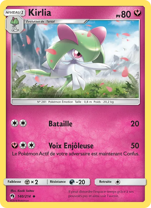 Kirlia (Lost Thunder #140/214)