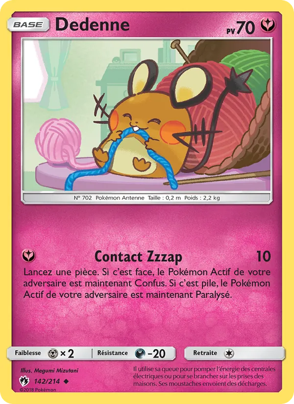 Dedenne (Tonnerre Perdu #142/214)