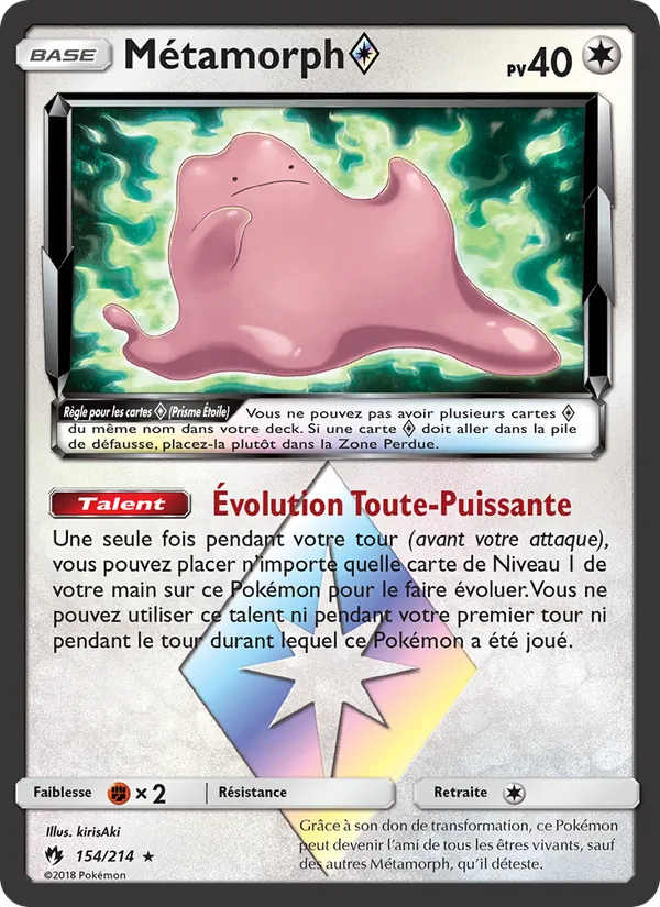 Métamorph ◇ (Tonnerre Perdu #154/214)
