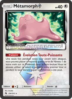 Métamorph ◇ (Tonnerre Perdu #154/214)