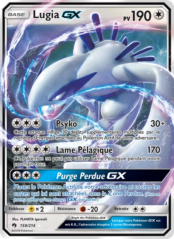Lugia GX (Tonnerre Perdu #159/214)