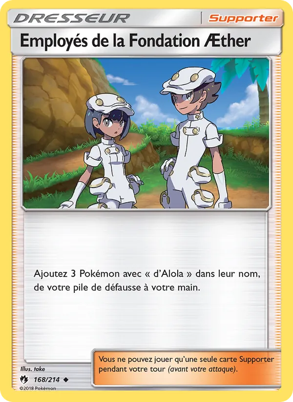 Employés de la Fondation Æther (Lost Thunder #168/214)
