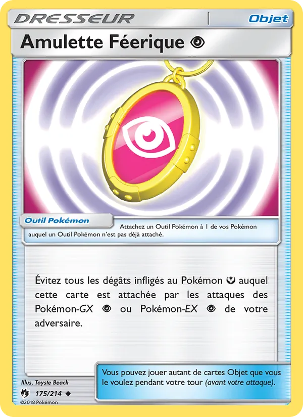 Amulette Féerique Psychic (Lost Thunder #175/214)