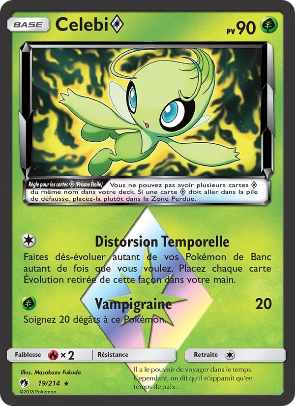 Celebi ◇ (Lost Thunder #19/214)