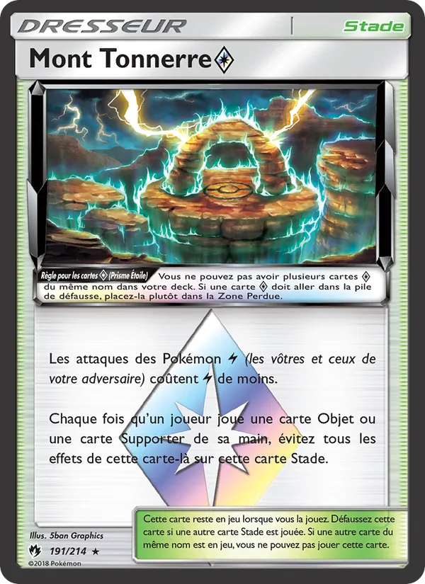 Mont Tonnerre ◇ (Lost Thunder #191/214)