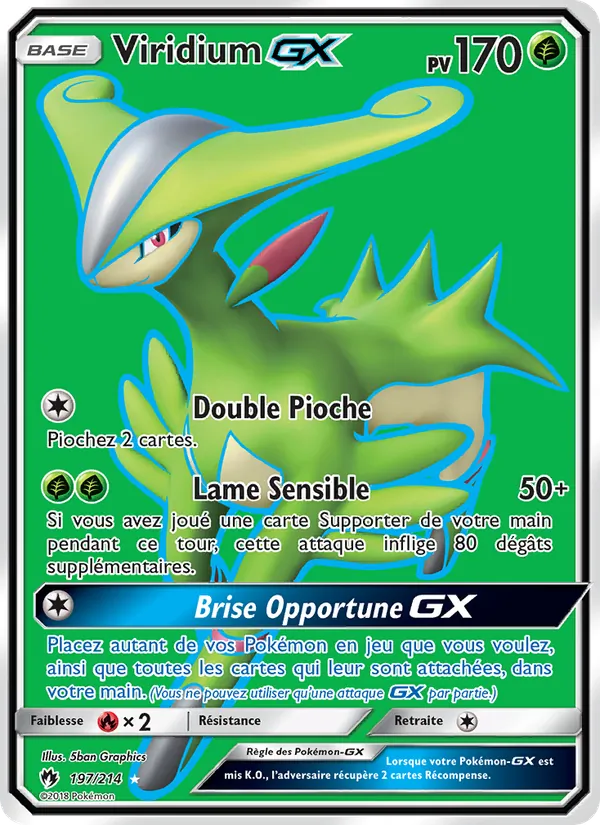 Viridium GX (Tonnerre Perdu #197/214)