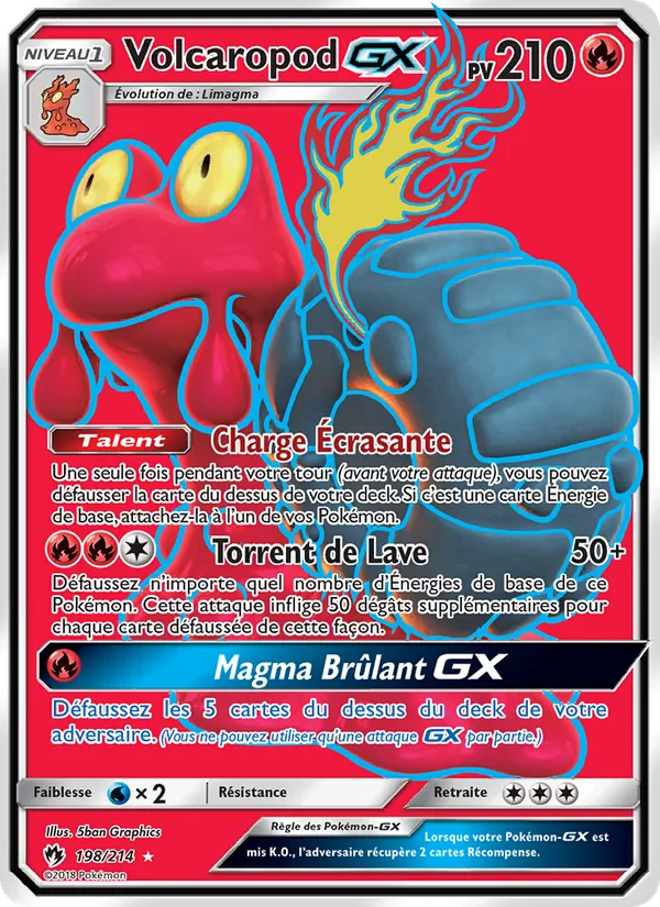 Volcaropod GX (Lost Thunder #198/214)