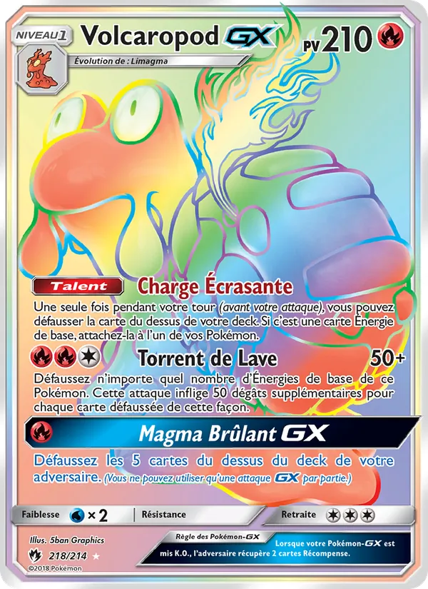 Volcaropod GX (Lost Thunder #218/214)
