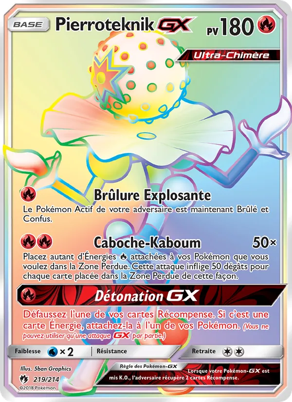 Pierroteknik GX (Lost Thunder #219/214)