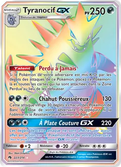 Tyranocif GX (Tonnerre Perdu #223/214)