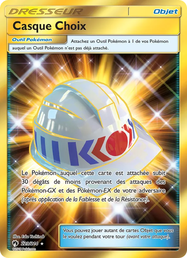 Casque Choix (Tonnerre Perdu #229/214)
