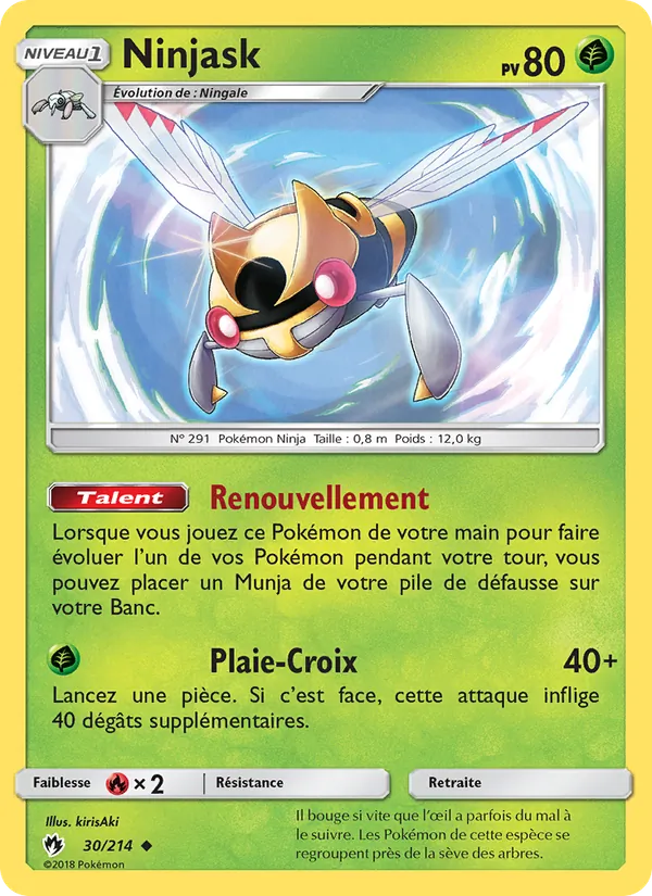 Ninjask (Tonnerre Perdu #30/214)