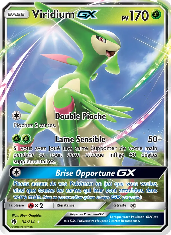 Viridium GX (Lost Thunder #34/214)