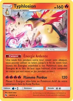 Typhlosion (Tonnerre Perdu #42/214)