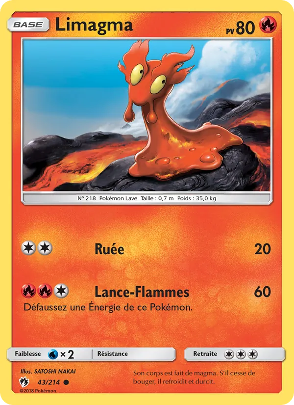 Limagma (Lost Thunder #43/214)