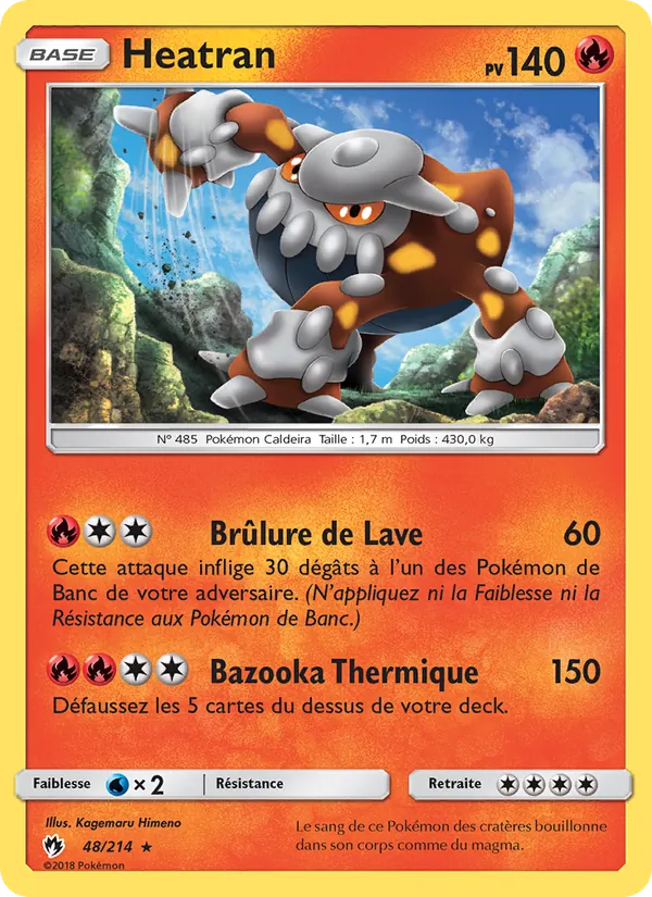 Heatran (Lost Thunder #48/214)