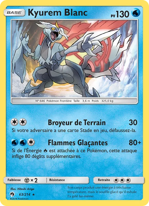 Kyurem Blanc (Tonnerre Perdu #63/214)