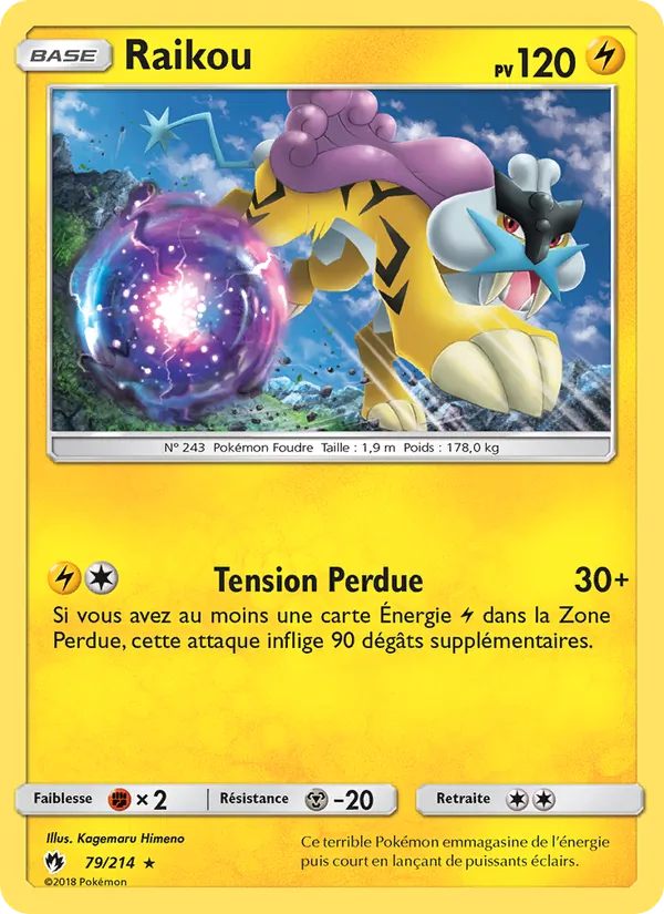 Raikou (Lost Thunder #79/214)