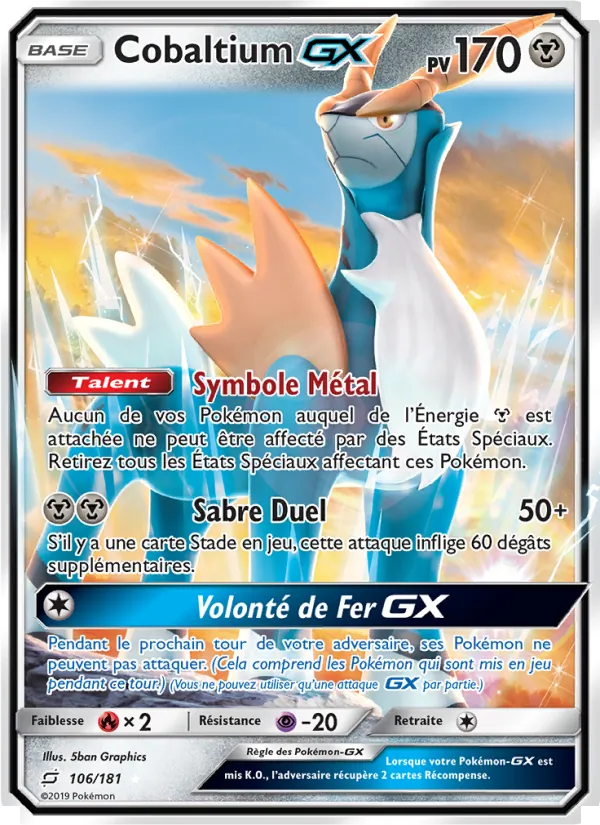 Cobaltium GX (Duo de Choc #106/181)